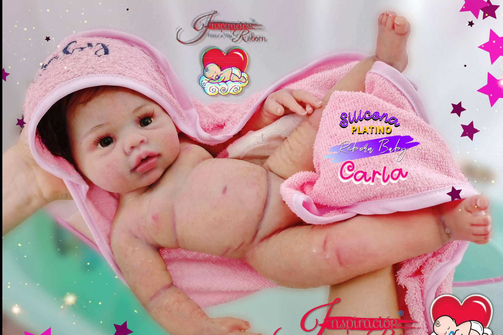 Carla, Bebé reborn silicona