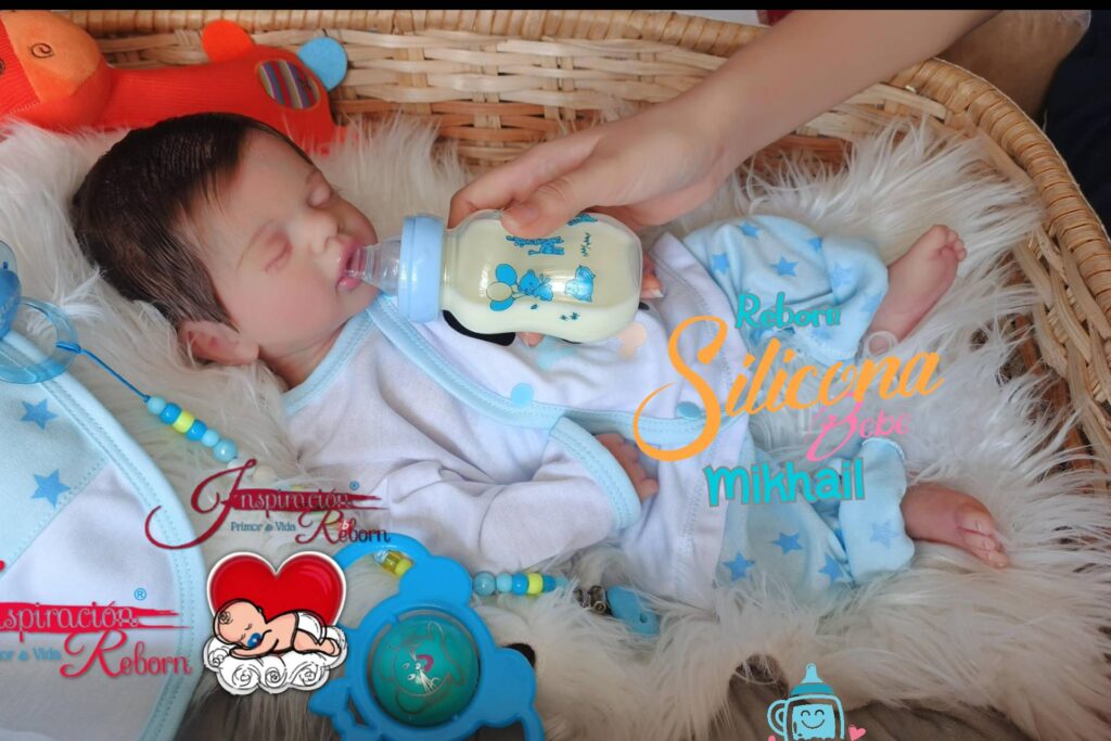 Bebe silicona platino